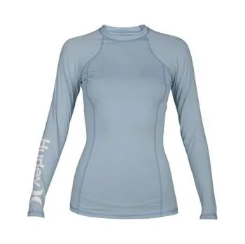 Pánské oblečení Lykra Hurley ONE&ONLY RASHGUARD L/S Ocean Bliss velikost L