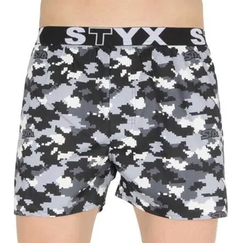 Pánská móda Spodní prádlo Styx SPORT ART Černá/Šedá velikost L