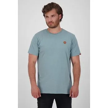 Dámské oblečení Tričko Alife and Kickin MADDOXAK A Pacific Melange velikost S