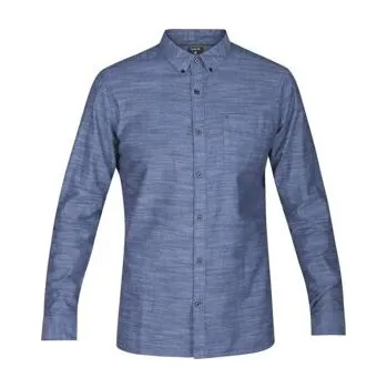 Pánská košile Košile Hurley ONE&ONLY L/S Obsidian velikost M