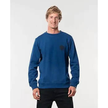 Pánská móda Mikina Rip Curl ORIGINAL WETTY CREW Royal Blue velikost XL