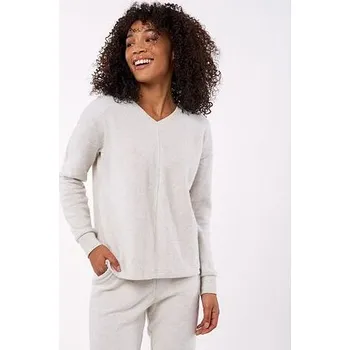 Dámská mikina Mikina Rip Curl NEW SOFT RIB CREW Ecru Marle velikost M