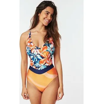 Dámské plavky Plavky Rip Curl BLISS BLOOM 1PC GOOD Dark Blue velikost M