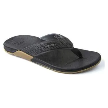 Pánské žabky žabky Rip Curl THE GAME BY GABRIEL MEDINA Black/Charcoal velikost 45.0