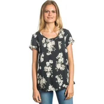 Tričko Rip Curl FLOWER MIX TEE Black velikost XS