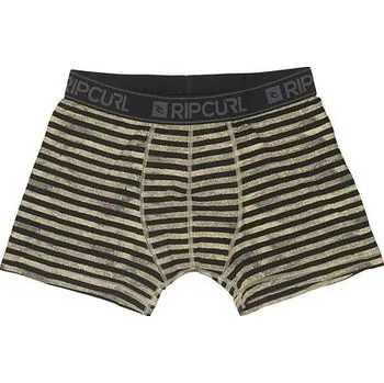 Pánská móda Spodní prádlo Rip Curl COTTON BOXER ALL OVER Antique Bronze velikost L