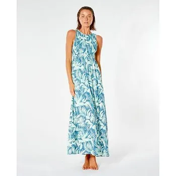 Dámské šaty šaty Rip Curl SUN RAYS MAXI DRESS Dark Teal velikost L