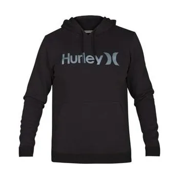 Pánská mikina Mikina Hurley SURF CHECK ONE&ONLY PO Black Heather velikost XL