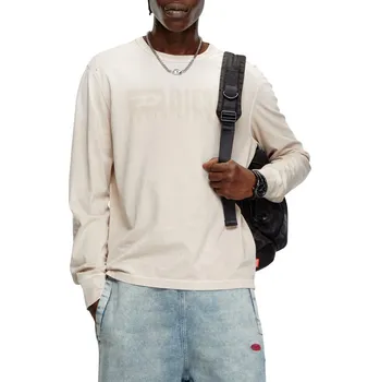 Pánské tričko TRIČKO DIESEL T-ADJUST-LS-K4 T-SHIRT ASHES OF ROSES