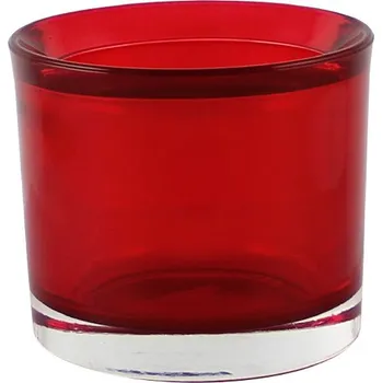 Svícen Kaheku Svícen PURA, pr. 9cm, červená (DOPRODEJ)|Ego Dekor