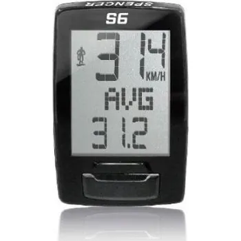 Bezpečnostní kamera Cyklopočítač Spencer S6 drátový černý