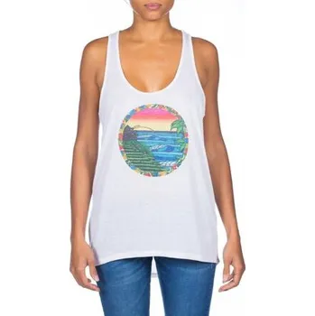 Tričko Rip Curl HEATHER BROWNTANK Optical White velikost S