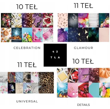 Fotopozadí 42 pozadí pro fotografování nehtů + stativ na pozadí DÁREK!!!