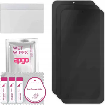 Vrták 3x Hybridní Sklo s Filtrem Soukromí pro Blackview A55, PRIVACY