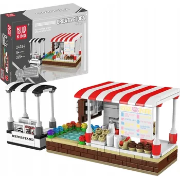 ostatní stavebnice Mini Sada Kavárna a Kiosk s Tiskem - Stavebnice 24034 MOULD KING 265 dílů