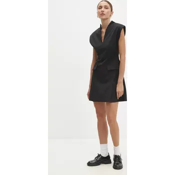Dámské šaty Šaty Answear.LAB černá barva, mini W24W.LF.111300.tos 99X, vel. S