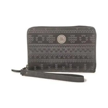 Peněženka Peněženka Rip Curl METTE LEATHER WALLET Solid Black velikost O/S