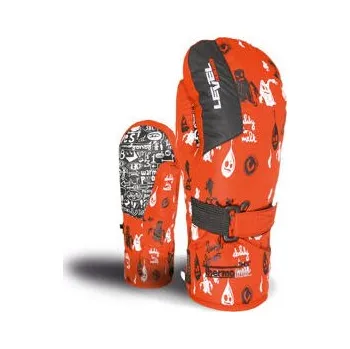 Rukavice Level JUNIOR Mitt White-Red velikost IV