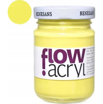 Výtvarná barva Akrylové barvy Renesans žlutá 1 ks 110 ml