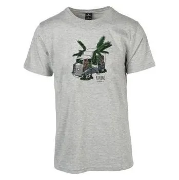 Pánské tričko Tričko Rip Curl WAGON SS TEE Cement Marle velikost S