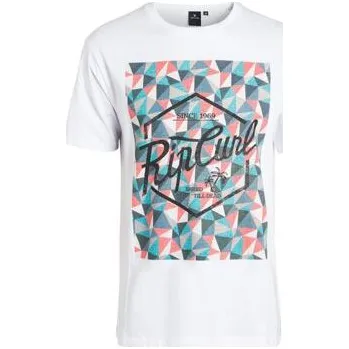 Pánské tričko Tričko Rip Curl YARDARY SS TEE Optical White velikost L