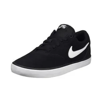 Pánské tenisky Boty Nike SB CHECK SOLARSOFT CANVAS Black/White velikost 45.0