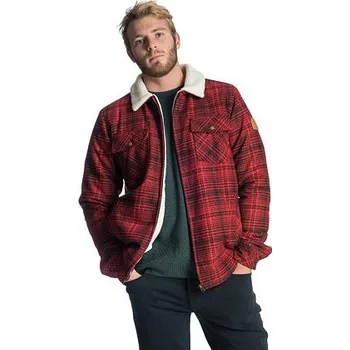 Pánská casual bunda Bunda Rip Curl LOGGERS JACKET Red velikost XL