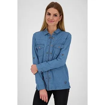 Dámská košile Košile Alife and Kickin JUDYAK DNM Denim velikost L