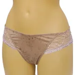 Lormar Nobile dámská tanga Barva: hnědá, Velikost: S