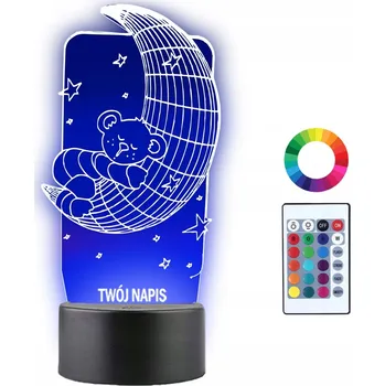 Lampička Plexido vícebarevná Noční lampa