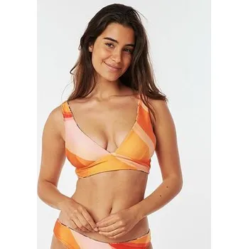 Dámské plavky Plavky Rip Curl BLISS BLOOM FLORAL HALTER REVO Dark Blue velikost S