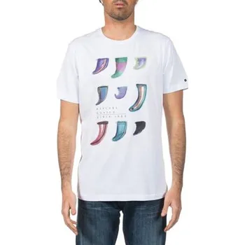 Tričko Rip Curl ARTY FINS S/S TEE Optical White velikost S