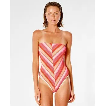 Dámské plavky Plavky Rip Curl SUN RAYS ONE PIECE Pink velikost S