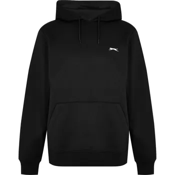 Pánská mikina Slazenger Fleece pánská mikina Black XS