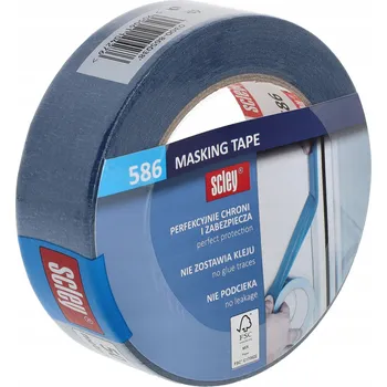 Lepicí páska Maskovací páska modrá Scley série 586 (38 mm x 50 m)
