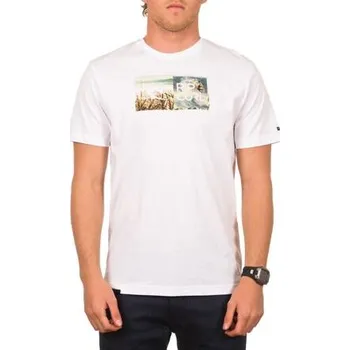 Pánské tričko Tričko Rip Curl RIPAWATU ACTION S/S TEE Optical White velikost L
