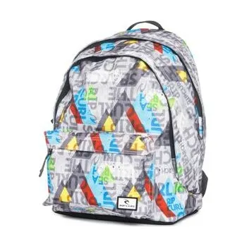 Batoh Rip Curl GEO PARTY DOUBLE DOME Grey velikost O/S