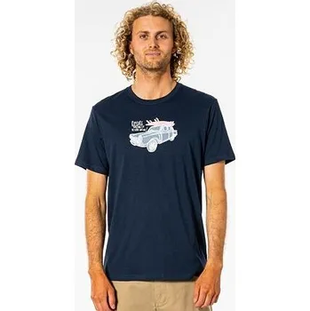 Pánské tričko Tričko Rip Curl KLAXON TEE Navy velikost XXL