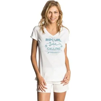 Pánské tričko Tričko Rip Curl SEA IS CALLING TEE White velikost S