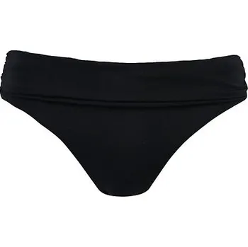 Dámské plavky Plavky Barts SOLID HIGH WAIST BRIEFS Black velikost 40