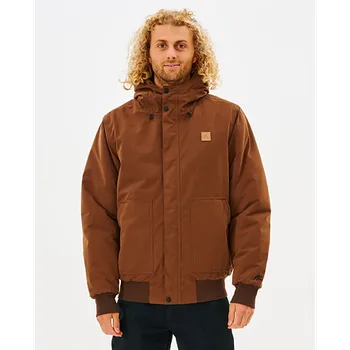 Pánská bunda Bunda Rip Curl ANTI SERIES ONE SHOT JACKET Dusted Chocolat velikost M