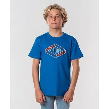 Chlapecké tričko Tričko Rip Curl D'AMS S/S TEE BOY Electric Blue velikost 14