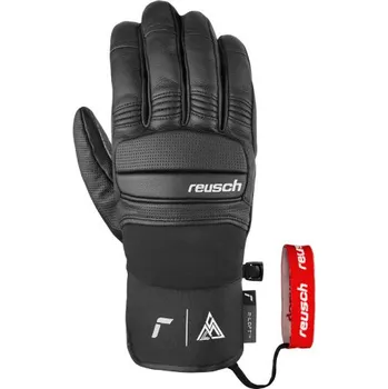 Pánské lyžařské rukavice Reusch MARCO SCHWARZ - černá/červená 9,5