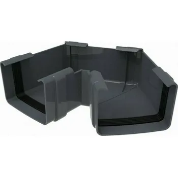 Stavební profil Roh variabilní hranatý GuttaKROP PVC antracit 50–89°