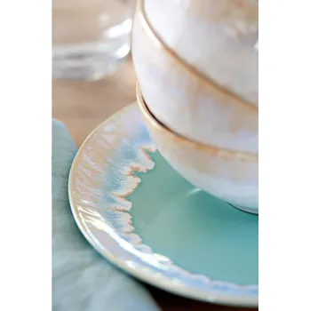 Talíř Casafina by Costa Nova Talíř dezertní, 22cm, TAORMINA, modrá (aqua) (balení)|Casafina by (balení)|Costa Nova