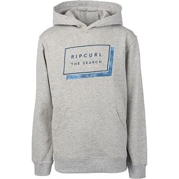 Chlapecká mikina Mikina Rip Curl PRO MODEL HOODED BOY Cement Marle velikost 12