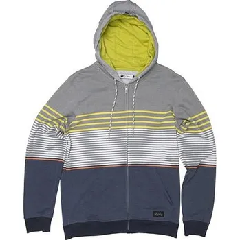 Pánská mikina Mikina Rip Curl ESSENTIAL STRIPES HZ FLEECE Beton Marle velikost XL