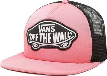 Kšiltovka Kšiltovka Vans BEACH GIRL TRUCKER HAT Strawberry Pink velikost O/S