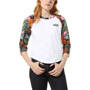 Pánská móda Tričko Vans NURSERY White/Multi Tropic velikost S