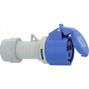 Elektrická zásuvka Elektrická Zásuvka přenosná podlahová Brennenstuhl modrá